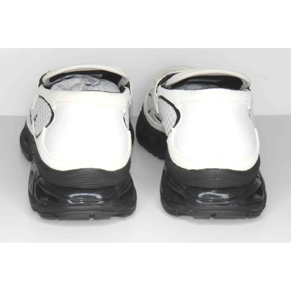 Bravest Studios White Runner Loafers Slip On-Shoes Y2K Goth Chunky Mens Size 9